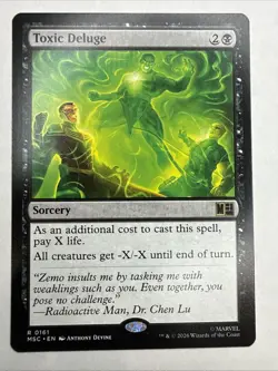 Toxic Deluge Commander: Marvel Super Heroes Regular NM - Image 1