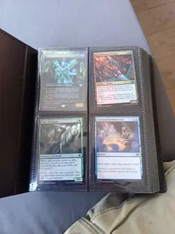 Job Lot 160 Magic The Gathering Cards In Binder No Idea See Photos Sold As Seen - Image 1