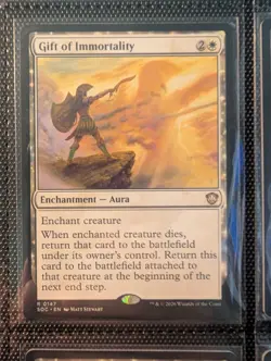 Gift of Immortality Commander: Secrets of Strixhaven Regular - Image 1
