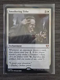 Smothering Tithe (Commander Masters 0057) LP NON-Foil MTG Magic TCG - Image 1