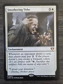 Smothering Tithe (Commander Masters 0057) LP NON-Foil MTG Magic TCG - Image 2