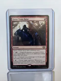 MTG Great Train Heist - Outlaws of Thunder Junction NM a06 - Image 1