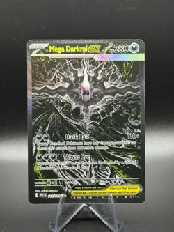 Mega Darkrai Ex Special Illustration Rare Pokemon TCG Pitch Black 116/084 NM - Image 1
