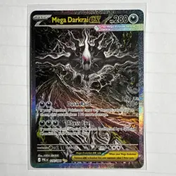 Mega Darkrai Ex Special Illustration Rare Pokemon TCG Pitch Black 116/084 NM - Image 1