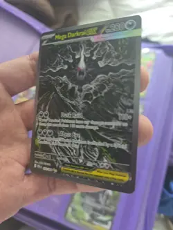 Mega Darkrai Ex Special Illustration Rare Pokemon TCG Pitch Black 116/084 NM - Image 1