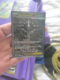 Mega Darkrai Ex Special Illustration Rare Pokemon TCG Pitch Black 116/084 NM - Image 2