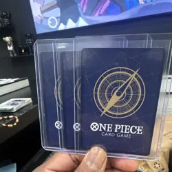 One Piece Card Game Buggy OP06-048 OP-06 Holo Blue Alt Art English Lot of 3 - Image 3