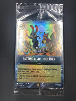 Disney Lorcana Putting It All Together Cinemark Promo Card from Zootopia 2 - Image 1