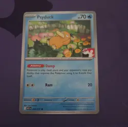 Psyduck 039/217 Prize Pack Series 9 Pokemon TCG League Play Stamped non holo nm - Image 1