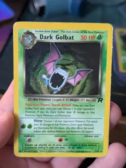 Dark Golbat 7/82 MP | Holo Card | Team Rocket | Pokemon TCG | Vintage WOTC - Image 4