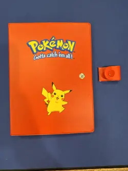 Pokemon Vintage Binders - no cards, empty binder Bulbasaur Pikachu Charmander - Image 2
