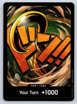 DON!! Card (Crocodile) DON!! Premium Booster -The Best- One Piece Lightly Played - Image 1
