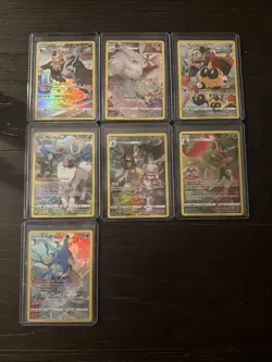 Pokemon Trainer Gallery Lot 7 Cards Kingdra Falinks Kleavor Wyrdeer NM - Image 1