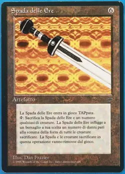 Sword of the Ages Legends (ITALIAN) NM (Reserved List MTG Magic Card) (513026) - Image 1