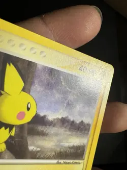 Pokemon Pichu 20/100 Non-Holo Rare Sandstorm Card NO BENDS - Image 3