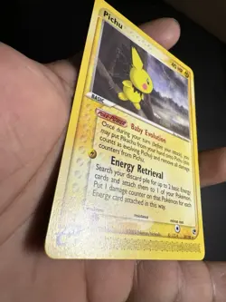 Pokemon Pichu 20/100 Non-Holo Rare Sandstorm Card NO BENDS - Image 5
