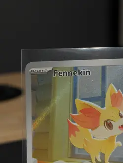Pokemon Chaos Rising Fennekin Pokemon Center 080 Stamped Promo Card New - Image 2