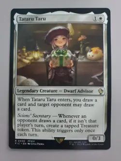 MTG Tataru Taru Commander: Final Fantasy Regular LP See Description And Pictures - Image 1