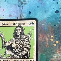 Jaheira, Friend of the Forest R Showcase Reg #409 | CLB Battle Baldur's Gate MTG - Image 3