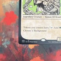 Jaheira, Friend of the Forest R Showcase Reg #409 | CLB Battle Baldur's Gate MTG - Image 5