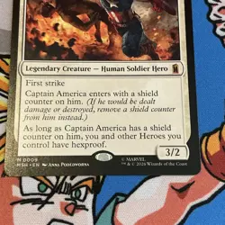 Captain America, Super-Soldier 0009 Reg Marvel Super Heroes Magic: The Gathering - Image 4