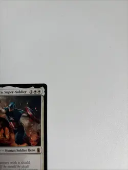 Captain America, Super-Soldier 9 Marvel Super Heroes Magic: The Gathering NM - Image 4
