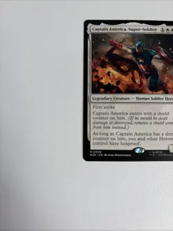 Captain America, Super-Soldier 9 Marvel Super Heroes Magic: The Gathering NM - Image 5