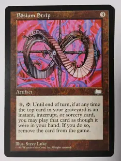 Bosium Strip MTG, Weatherlight, Rare, LP - Image 1