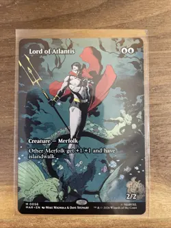 Magic: The Gathering Lord of Atlantis Rare Regular Full Art Eng 0056 Marvel - Image 1