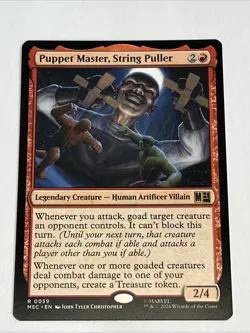 Puppet Master, String Puller R MTG Commander: Marvel Super Heroes M/NM - Image 1