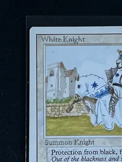 White Knight Revised Magic The Gathering - Image 2