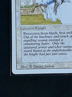 White Knight Revised Magic The Gathering - Image 5