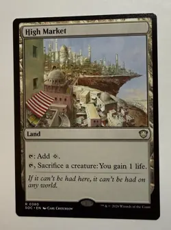 High Market #380 (NM) Commander: Secrets of Strixhaven SOC Magic MTG - Image 1