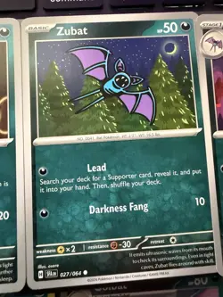 Pokemon TCG Zubat Golbat Crobat Lot (13) Holo Regular Various Sets NM Cards - Image 5