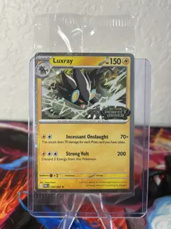 Pokemon Luxray 028/088 Perfect Order Stamped Promo SEALED - Image 1