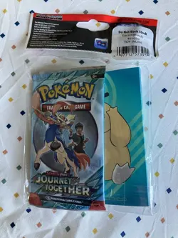Pokemon Mini Portfolio 10 Card Pack Scarlet & Violet Journey Together NEW Sealed - Image 2
