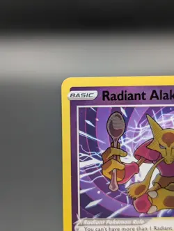 Radiant Alakazam 59/195 Silver Tempest Pokemon NM 59/195 - Image 5