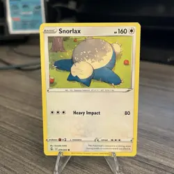 Pokemon Snorlax 206/264 Swsh08: Fusion Strike Regular - Image 1