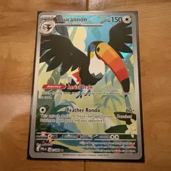 Pokemon Toucannon 094/084 Illustration Rare Pitch Black NM Nintendo Game Freak - Image 2