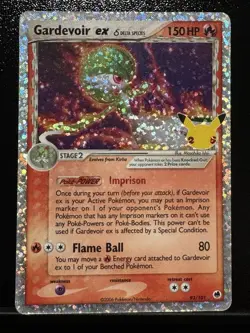 Pokemon Gardevoir ex 93/101 Celebrations: Classic Collection 25th Holo NM - Image 1