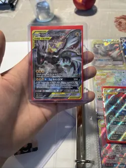 Pokemon TCG Holo Ultra Rare Full Art Zekrom and Pikachu GX Card - Image 5