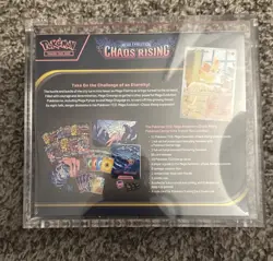 Pokemon TCG Chaos Rising Pokemon Center ETB Acrylic Case Included - Image 3