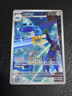 Pokemon Chaos Rising Metang Illustration Rare 094/086 Full Art Holo - Image 1