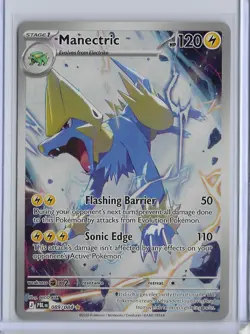 Pokemon TCG Manectric PBLEN 089/084 Rare Holo Full Art Stage 1 HP 120 EN - Image 1