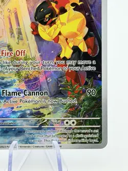 Pokemon Armarouge 203/198 Illustration Rare Scarlet & Violet SV1 Holo IR - Image 4