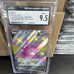 Pokemon TCG Crobat V SWSH098 CGC 9.5 Holo Promo English 2021 - Image 1