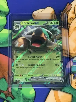 Pokemon Torterra EX 012/162 Double Rare Temporal Forces NM - Pack Fresh - Image 1