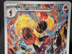 Armarouge 086/084 Illustration Rare _ Pokemon Pitch Black (NM) - Image 4
