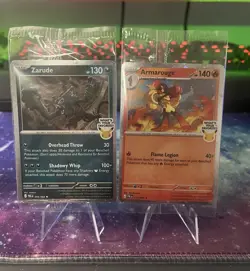 Pokemon TCG English Promo Holo Zarude 056/084 Armarouge 012/084 Lot 2 - Image 1