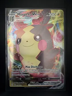 Morpeko VMAX 038/072 Shining Fates Holo Near Mint Pokemon TCG - Image 1